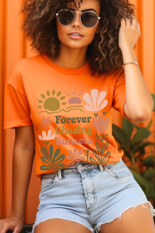 Forever Chasing Sunsets Graphic Tee