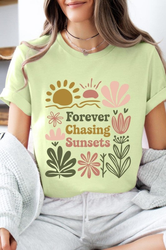 Forever Chasing Sunsets Graphic Tee