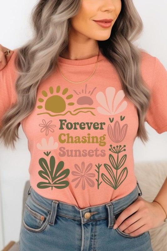 Forever Chasing Sunsets Graphic Tee