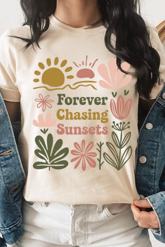 Forever Chasing Sunsets Graphic Tee