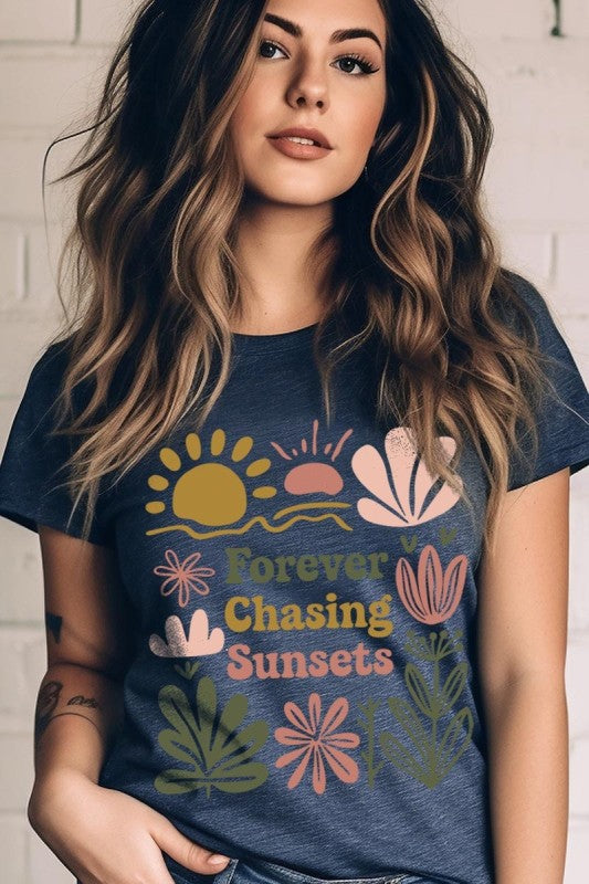 Forever Chasing Sunsets Graphic Tee