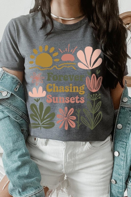 Forever Chasing Sunsets Graphic Tee