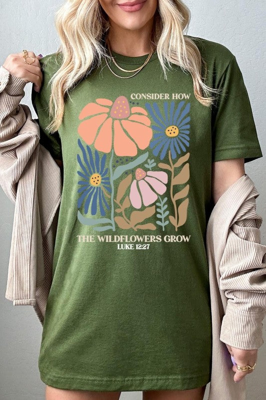 Consider the Wildflowers Graphic Tee