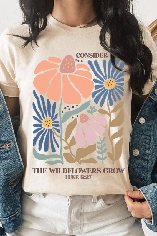 Consider the Wildflowers Graphic Tee