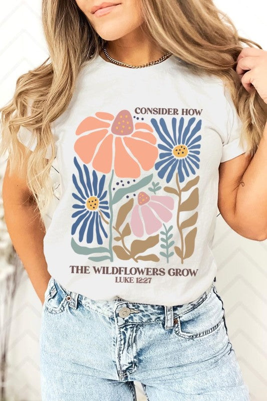 Consider the Wildflowers Graphic Tee