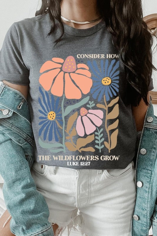 Consider the Wildflowers Graphic Tee