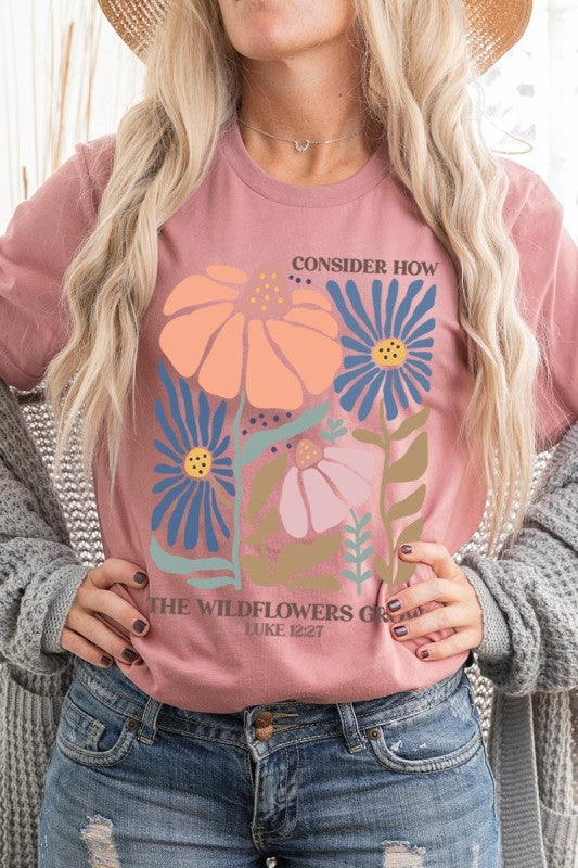 Consider the Wildflowers Graphic Tee