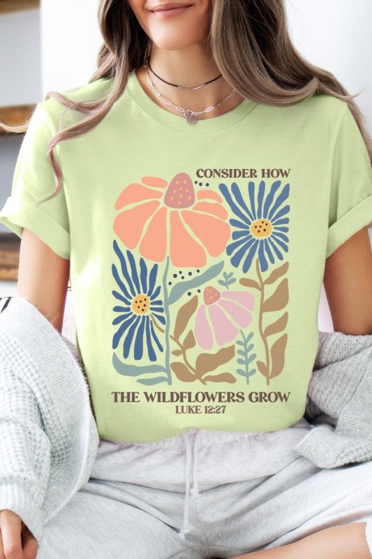 Consider the Wildflowers Graphic Tee