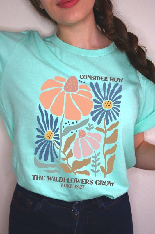 Consider the Wildflowers Graphic Tee