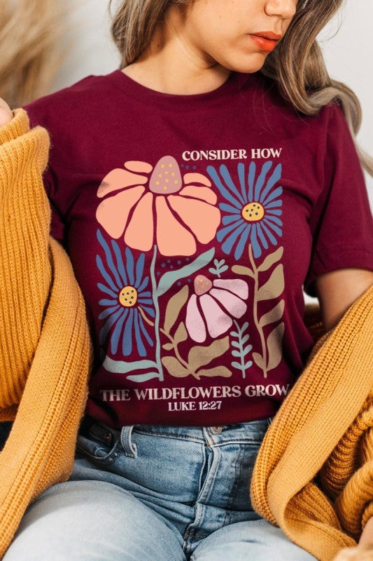 Consider the Wildflowers Graphic Tee