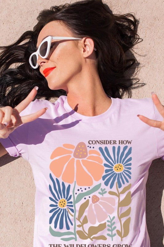 Consider the Wildflowers Graphic Tee