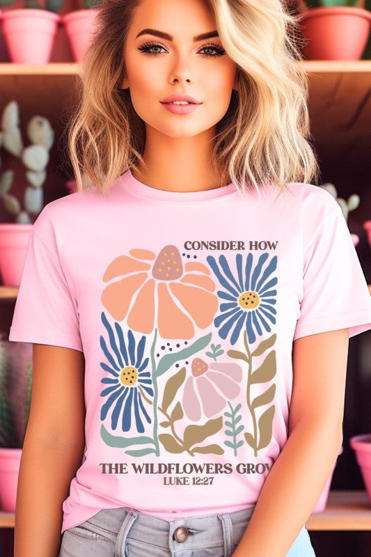 Consider the Wildflowers Graphic Tee