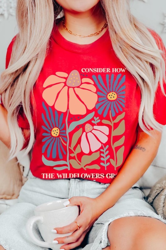 Consider the Wildflowers Graphic Tee