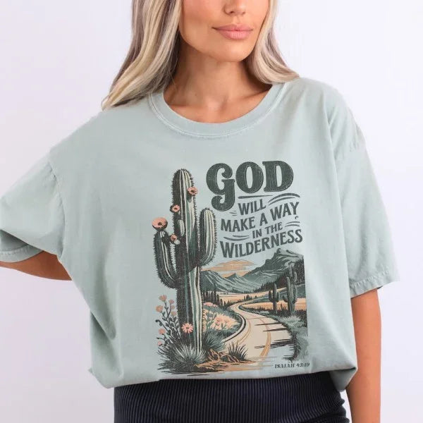 Country Christian graphic t-shirt, Western top