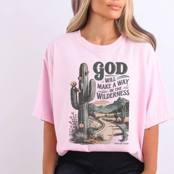 Country Christian graphic t-shirt, Western top