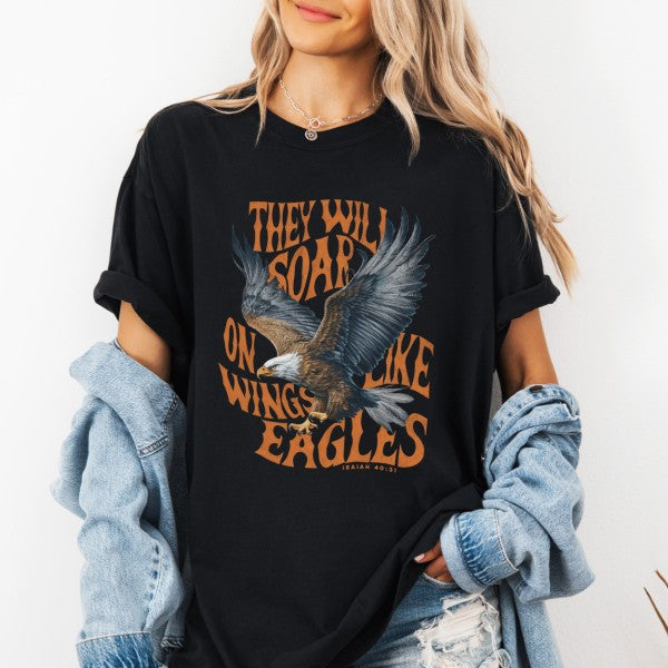 Eagle graphic t-shirt, Religious, Christian top
