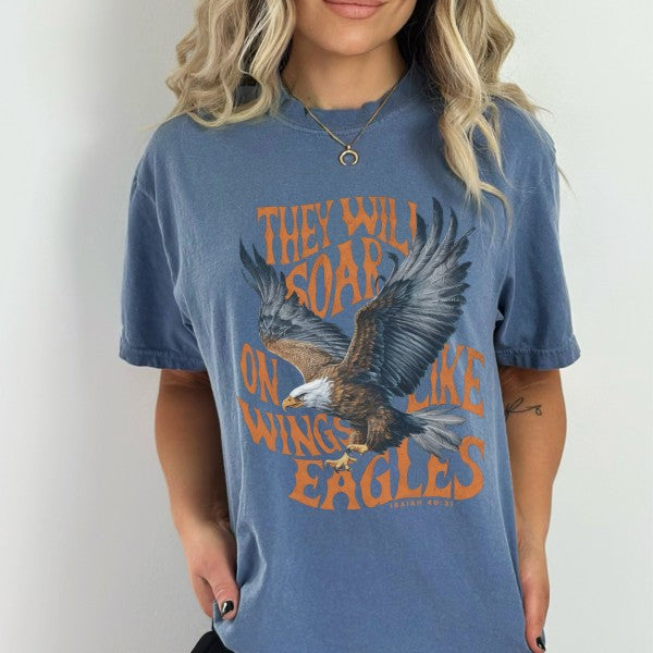 Eagle graphic t-shirt, Religious, Christian top