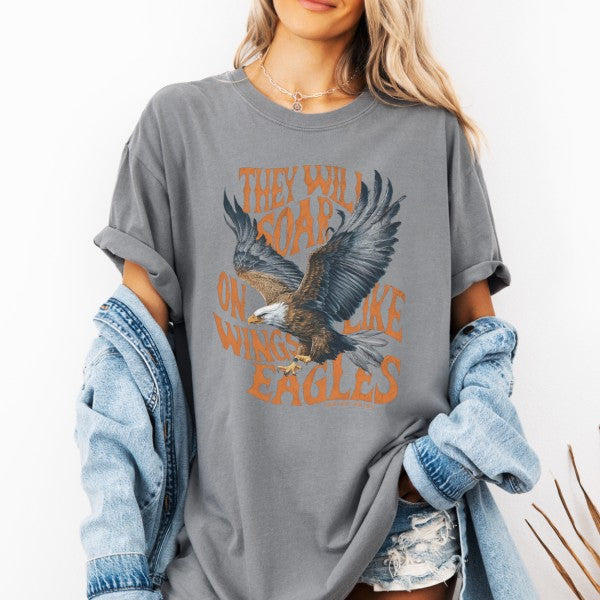 Eagle graphic t-shirt, Religious, Christian top