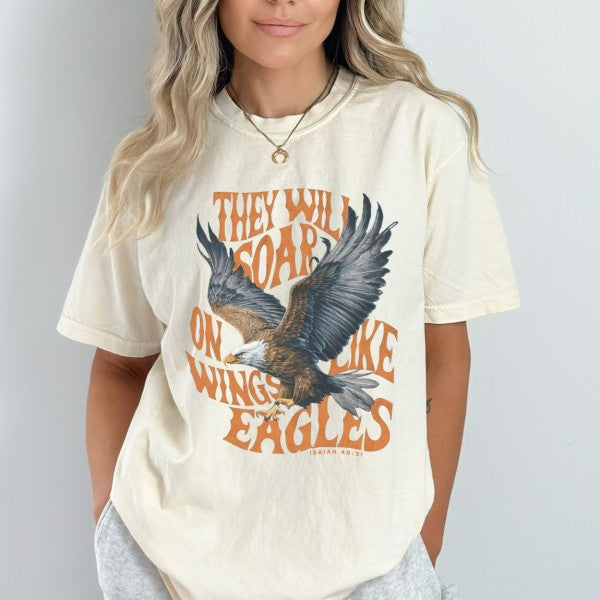 Eagle graphic t-shirt, Religious, Christian top