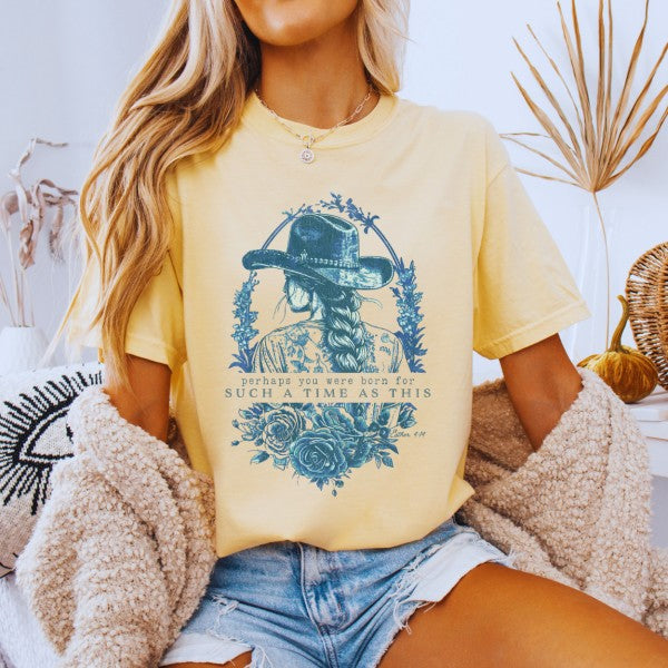 Western cowgirl Christian graphic t-shirt, Faith
