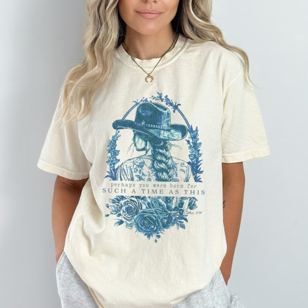 Western cowgirl Christian graphic t-shirt, Faith
