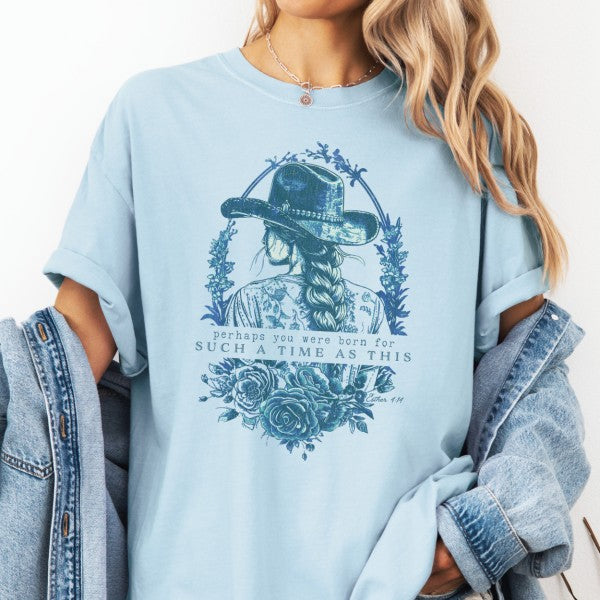 Western cowgirl Christian graphic t-shirt, Faith