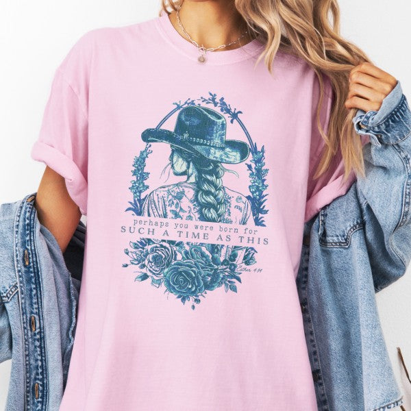 Western cowgirl Christian graphic t-shirt, Faith