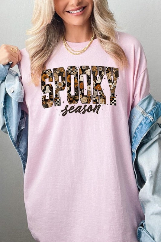 Spooky Season Halloween Graphic Heavy Cotton Tee