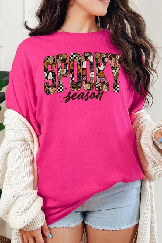 Spooky Season Halloween Graphic Heavy Cotton Tee