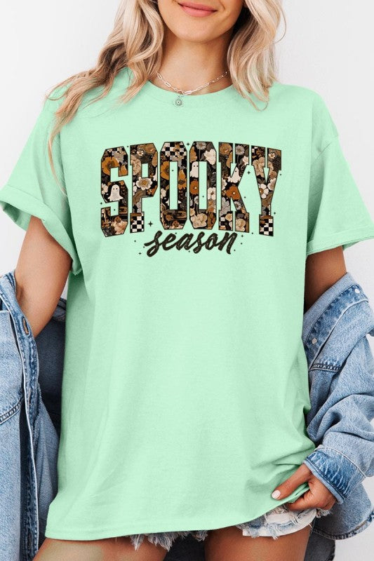 Spooky Season Halloween Graphic Heavy Cotton Tee