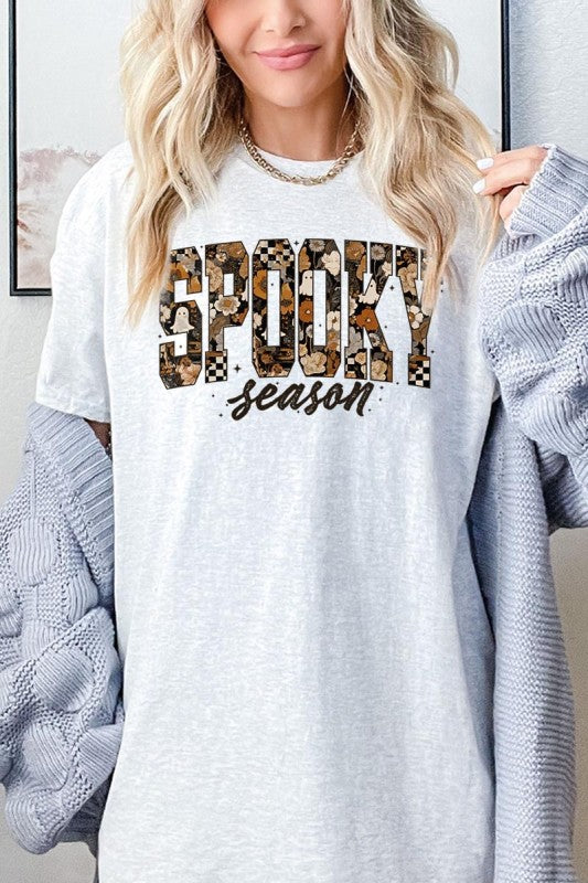 Spooky Season Halloween Graphic Heavy Cotton Tee