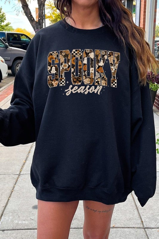 Spooky Season Halloween Graphic Sweatshirt