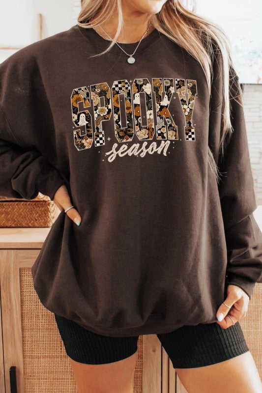 Spooky Season Halloween Graphic Sweatshirt