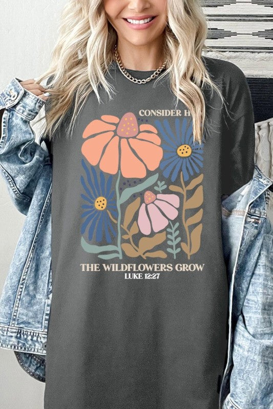Consider the Wildflowers Graphic Plus Tee