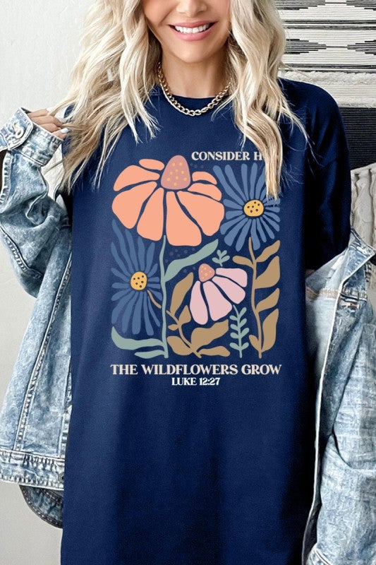Consider the Wildflowers Graphic Plus Tee