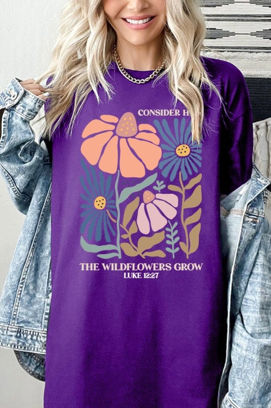 Consider the Wildflowers Graphic Plus Tee
